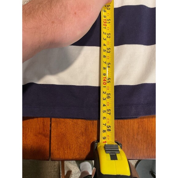 Charming Charlie Maxi Dress Blue Write Striped Small Sleeveless Womens S Spring - Picture 5 of 8